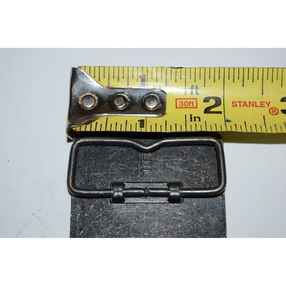 Vintage Old Gold Lights Cigarettes Promo Brass Tone Trucker Belt Buckle Rare - Picture 4 of 5